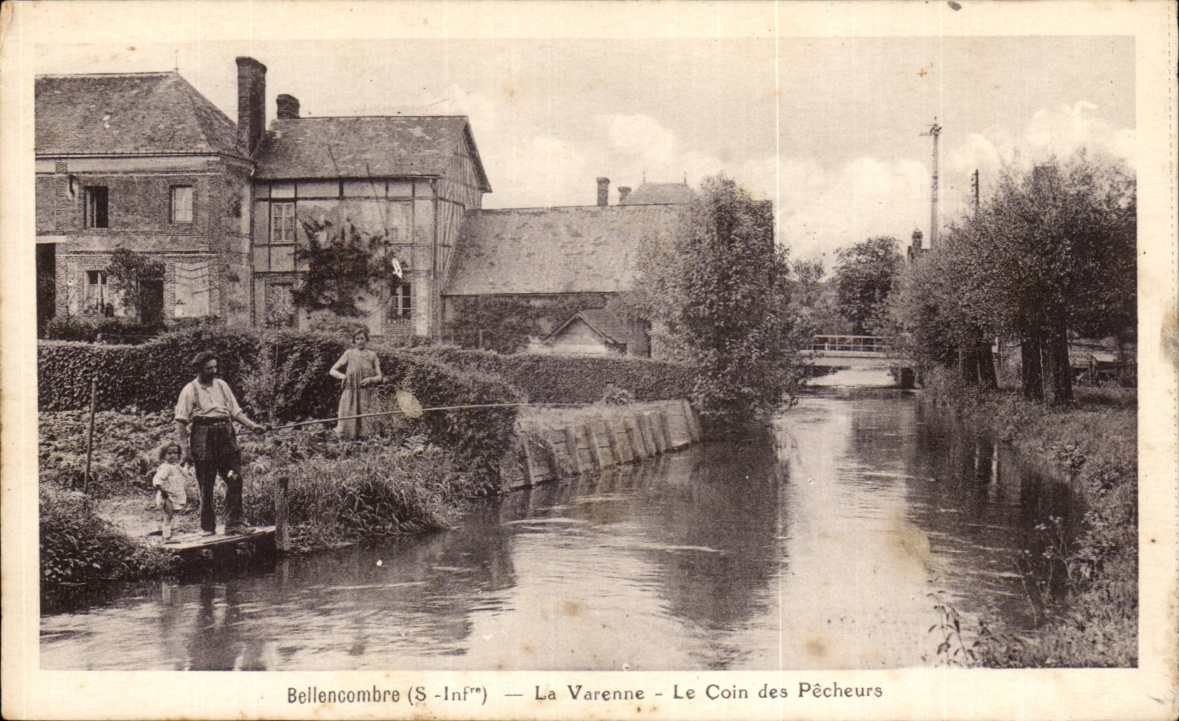 CPA Bellencombre La Varenne Le coin des pecheurs