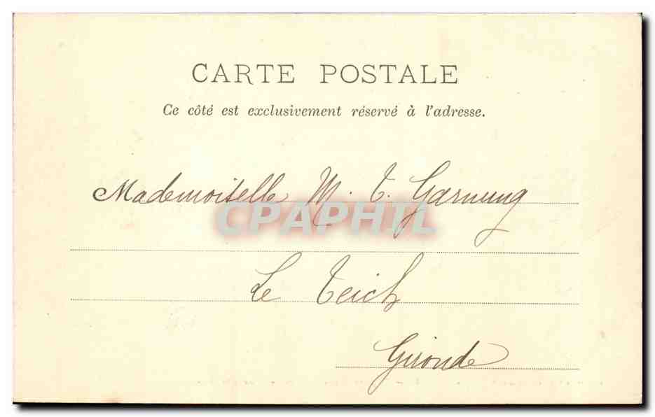 Bagnères-de-Bigorre — Vista general — Bagnères-Postes, n° 96 — Reverso