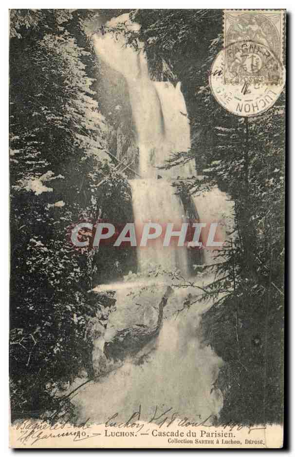 Luchon — Cascade du Parisien — Verlag R. Désiré, Nr. 47