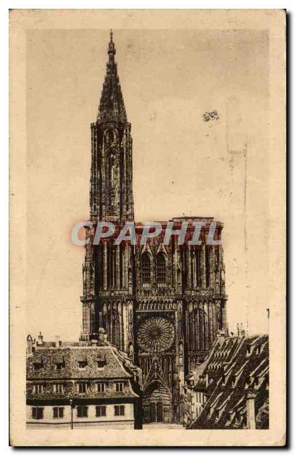 CPA Strasbourg la cathedrale