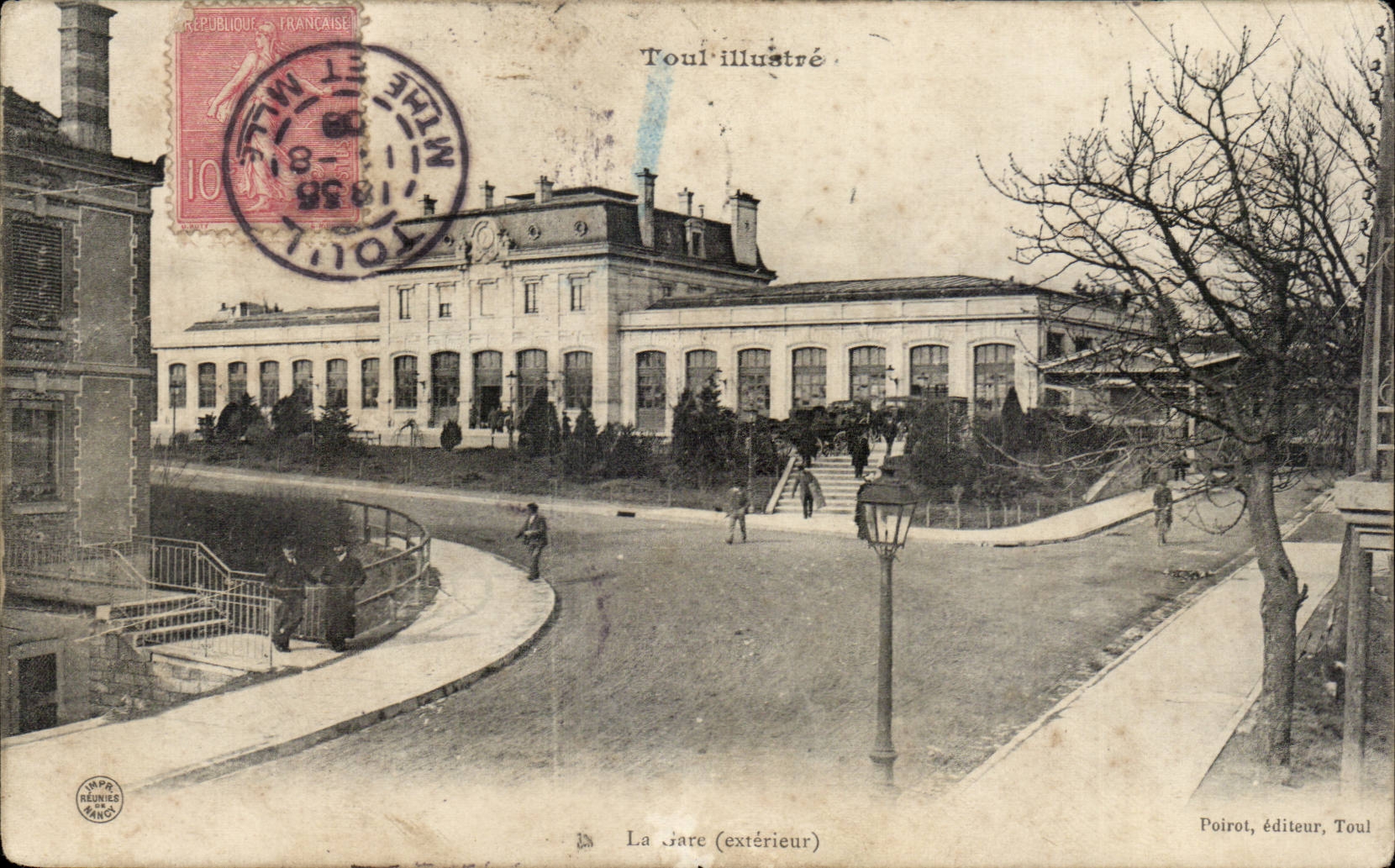 CPA Toul La gare (exterieur)