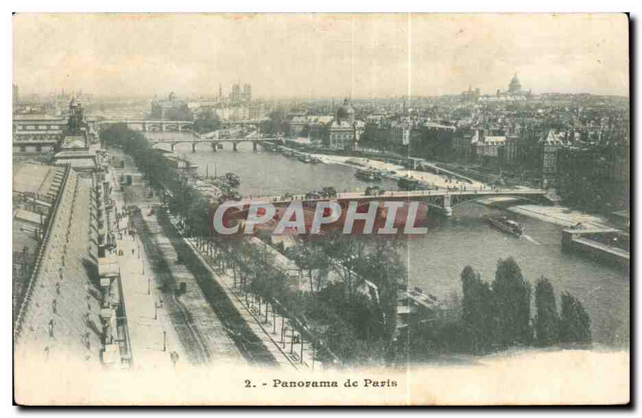 CPA Paris Panorama