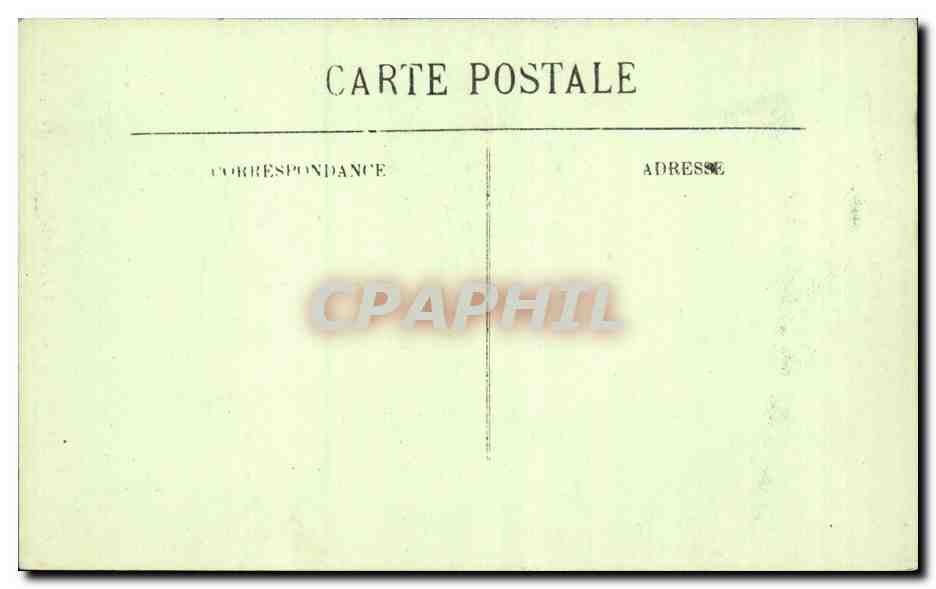 CPA Carcassonne Eglise St Nazaire Le clocher — Rückseite