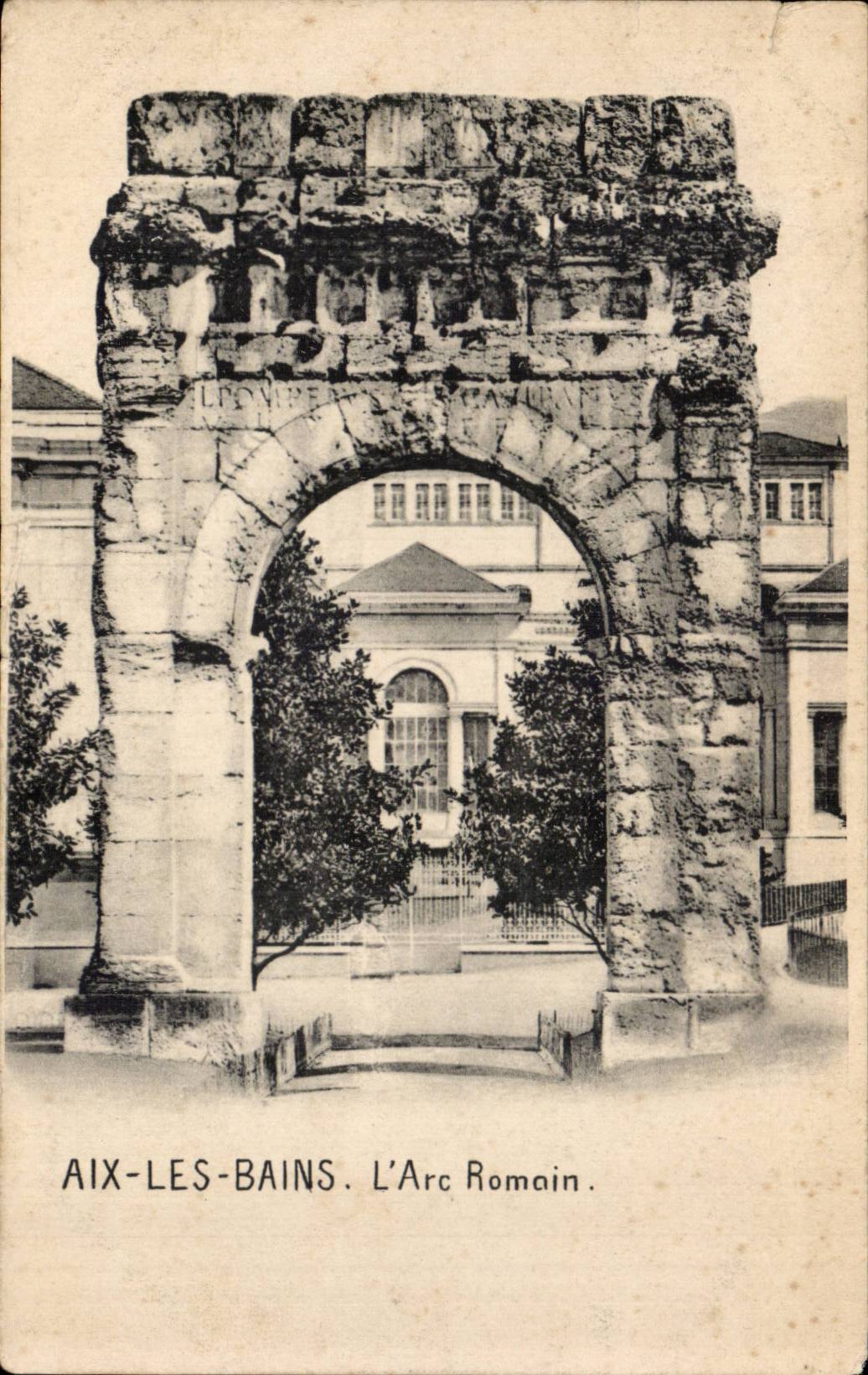 Aix les Bains CPA L'arc romain
