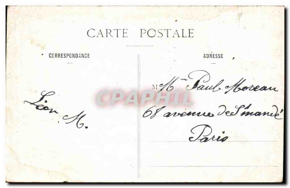 CPA Dijon Vue generale prise de la montagne de Larrey — Rückseite