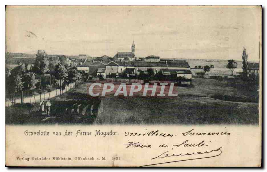 CPA Gravelotte von der FErme Mogador 