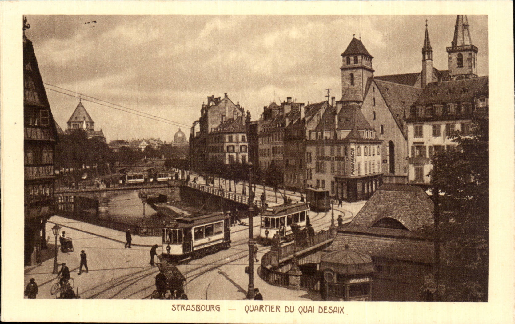 Strasbourg CPA Quartier du quai Desaix