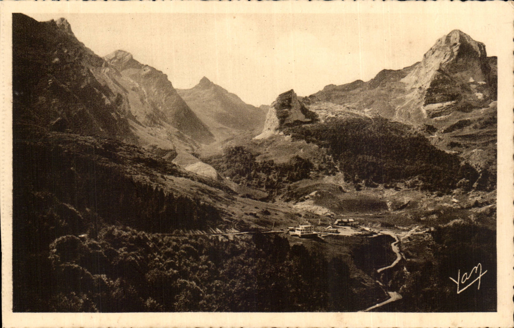 Le Cirque de Gouret — Les Pyrénées — Édition Quimault, Lourdes