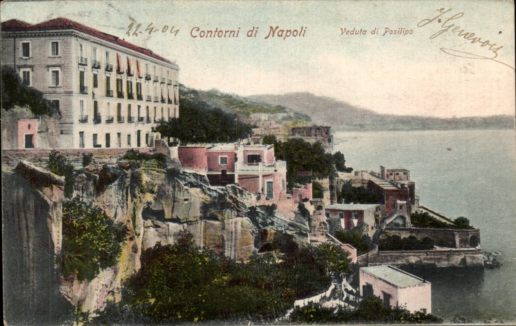 CPA Italie Italia Contorni di Napoli 