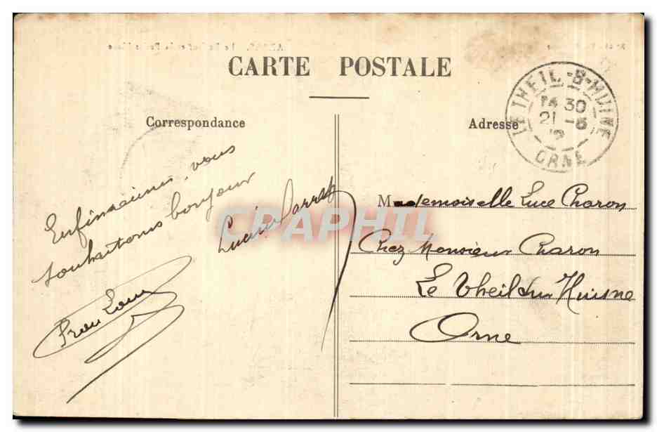 Arras - Le Beffroi et la Petite Place — Éd. B., Arras, n° 61 — Rückseite