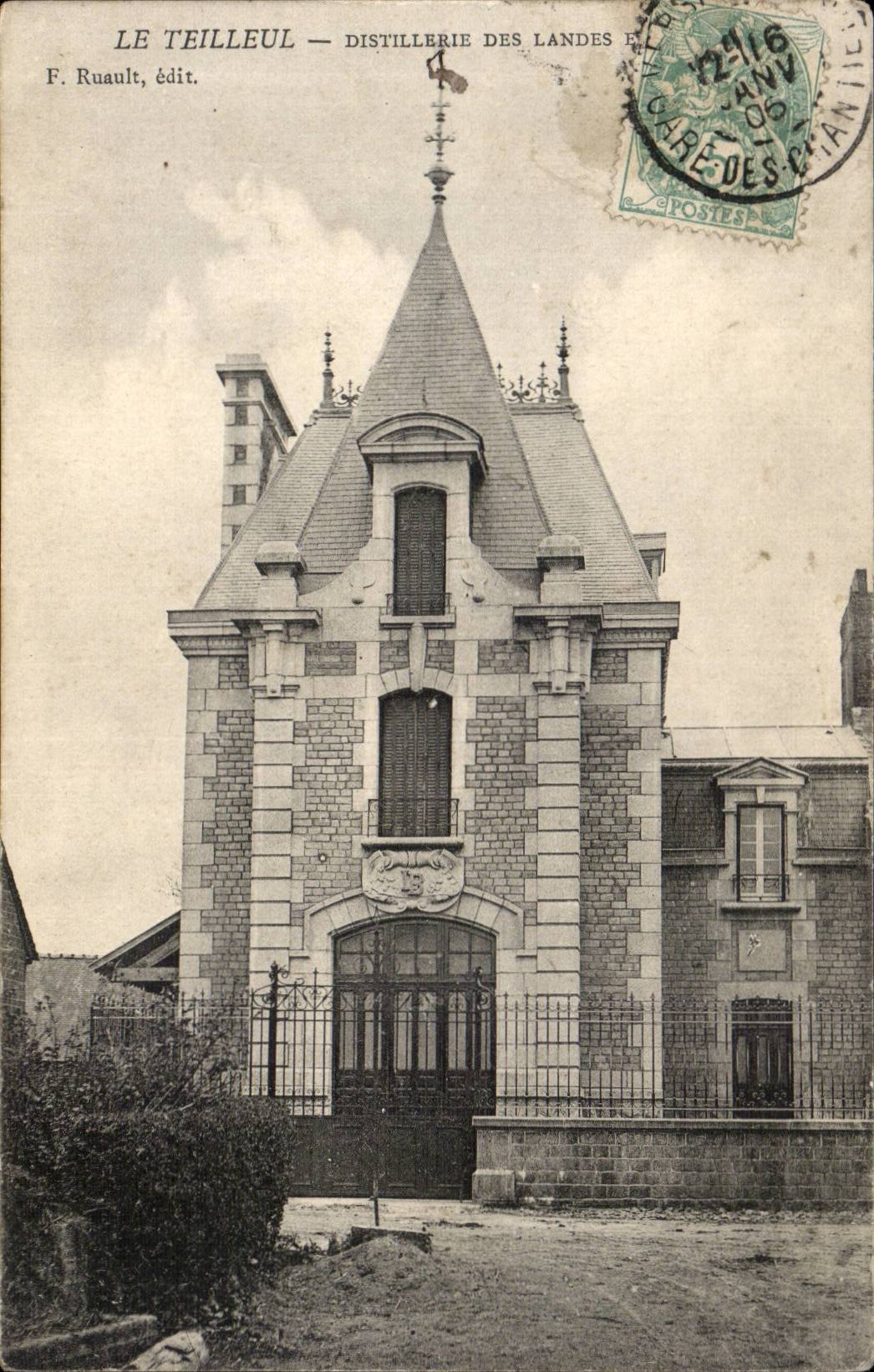 Le Teilleul CPA Distillerie des Landes
