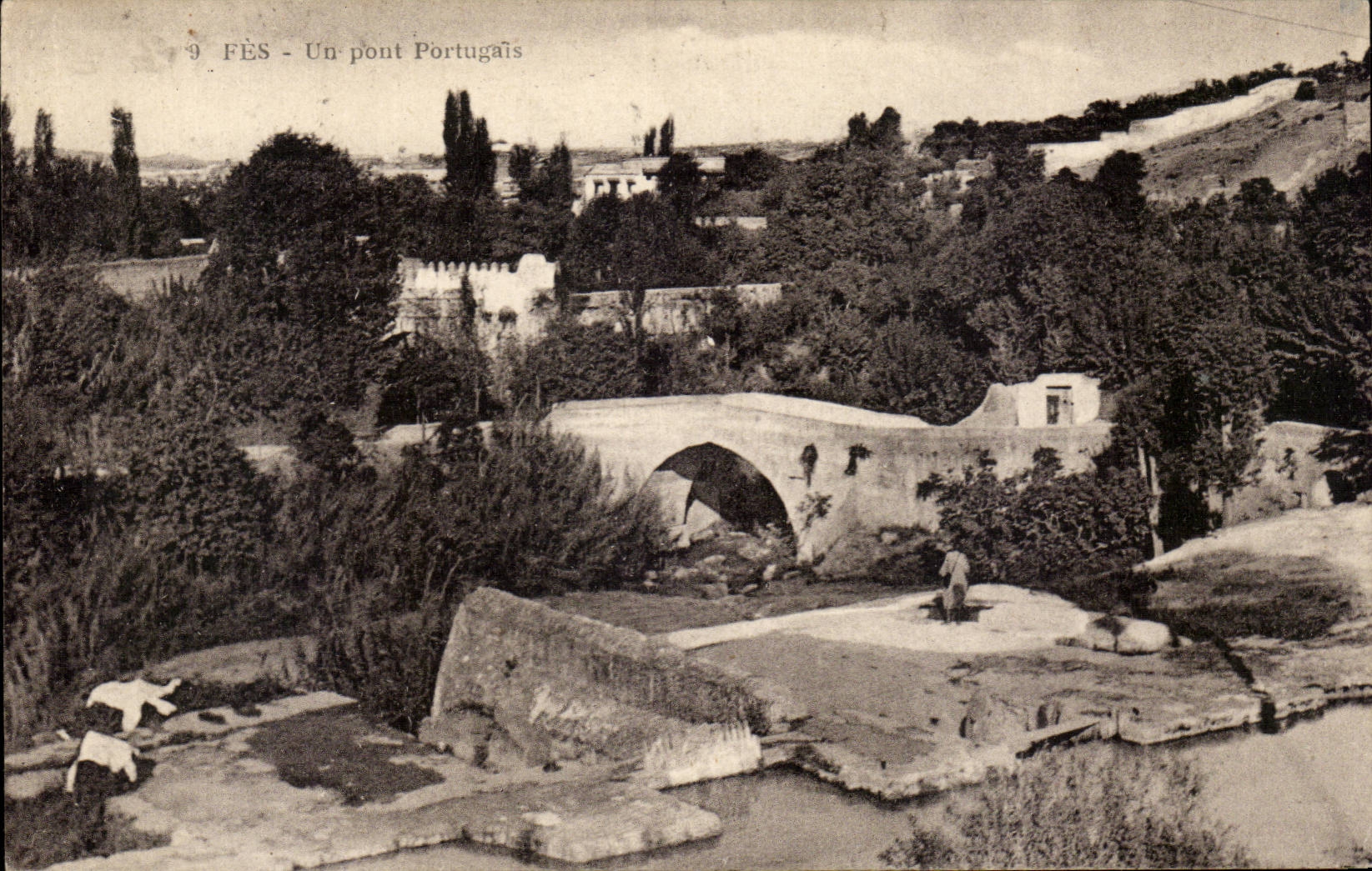 Maroc CPA FEs Un pont portugais