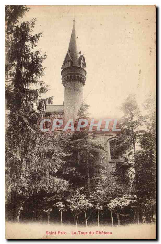 Saint Prix CPA La tour du chateau