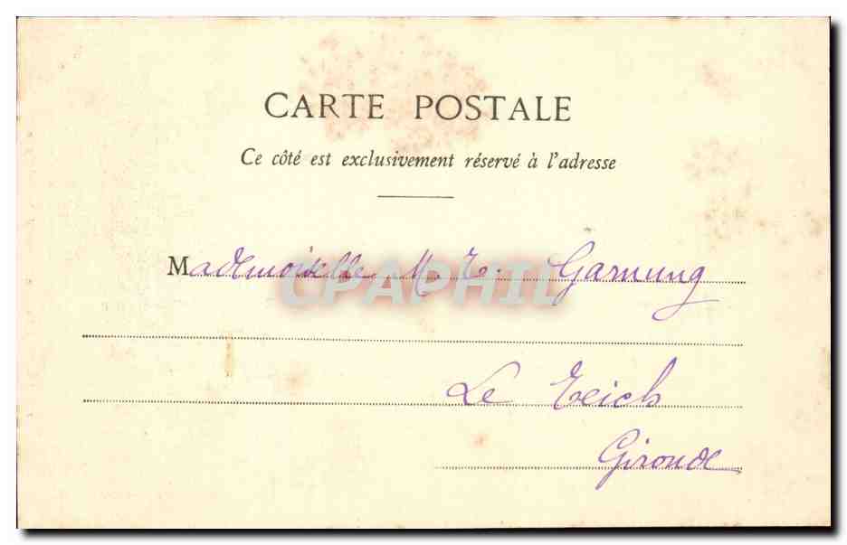 Arras - Le Grand Portail de la Cathédrale — B. D., Roubaix, n°22 — Rückseite