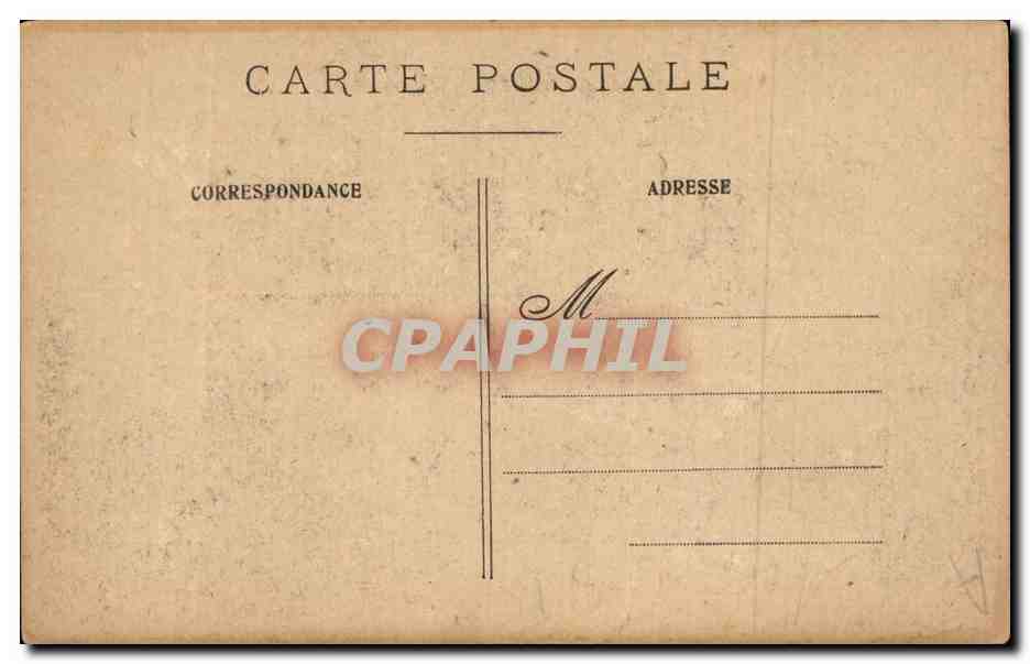 CPA Paris la colonne vendome — Rückseite