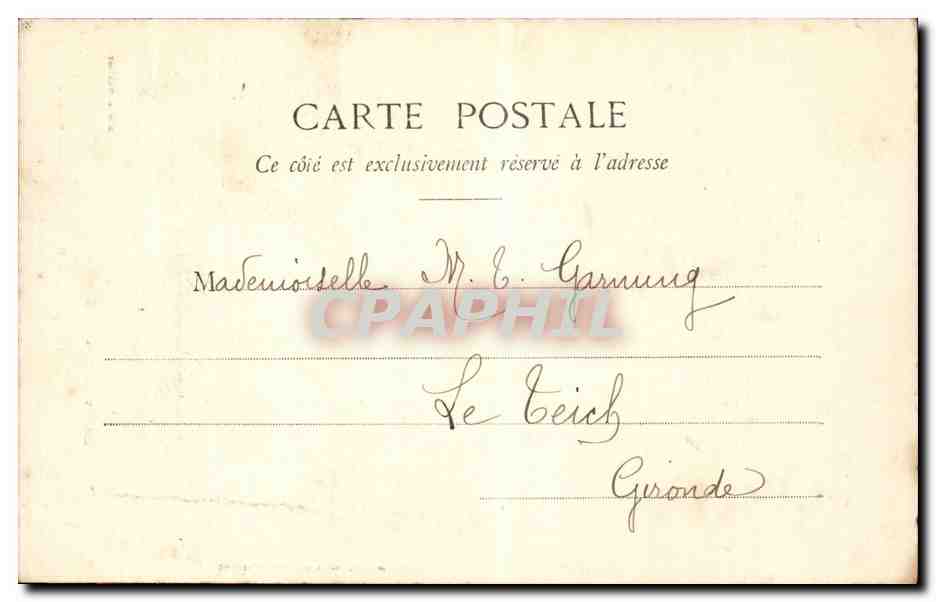CPA Cloitre de St Bertrand de Comminges Pilier des quatre evangelistes — Verso