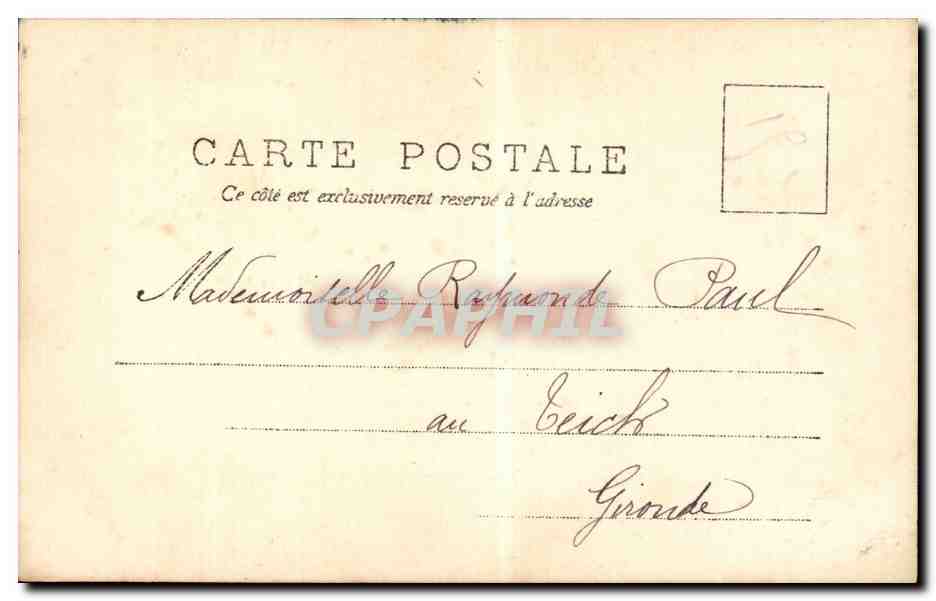 CPA Fantaisie Enfant Chic Il y a des noisettes — Verso