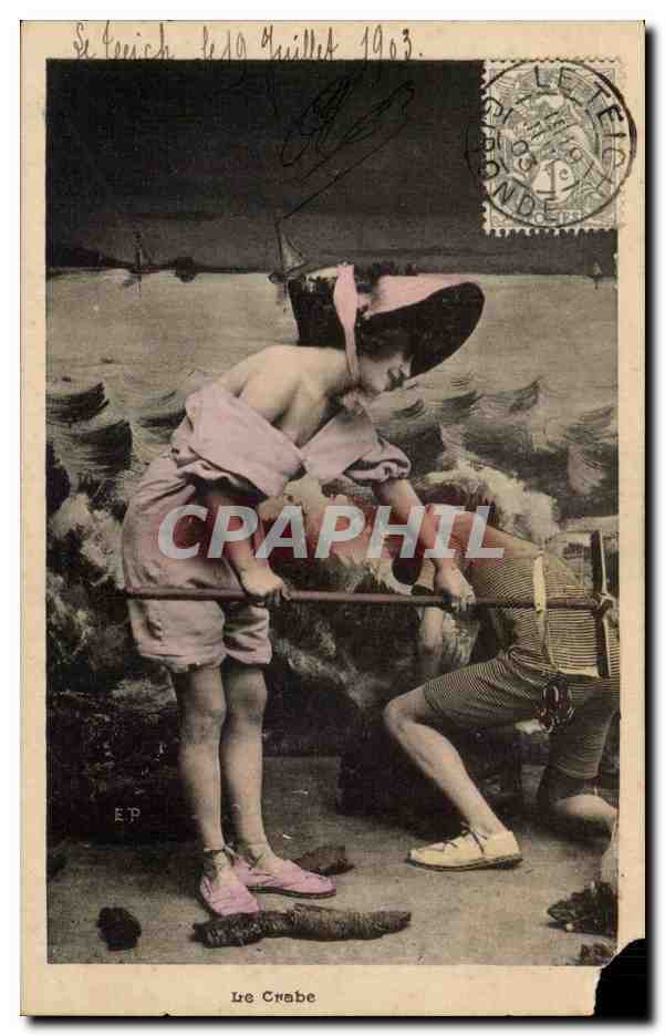 Le Crabe — scène de pêche — E.P. (éditeur)