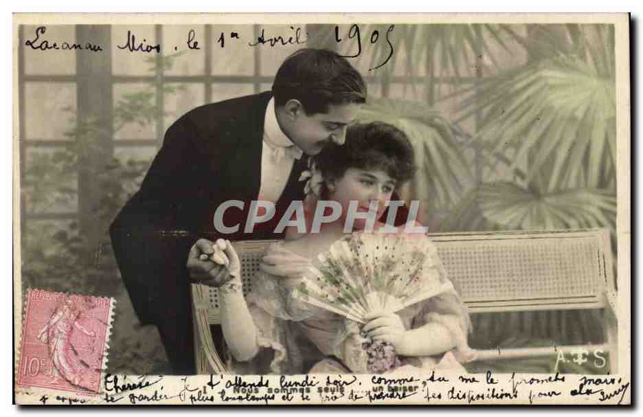 Casanova à Nice — couple en intimité — éditeur A. & S.