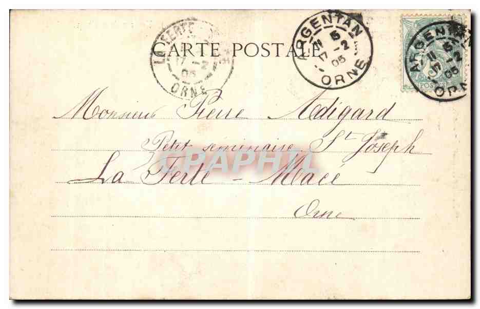 CPA Fantaisie Enfants Le gouter du petit frere et de la petite soeur — Rückseite