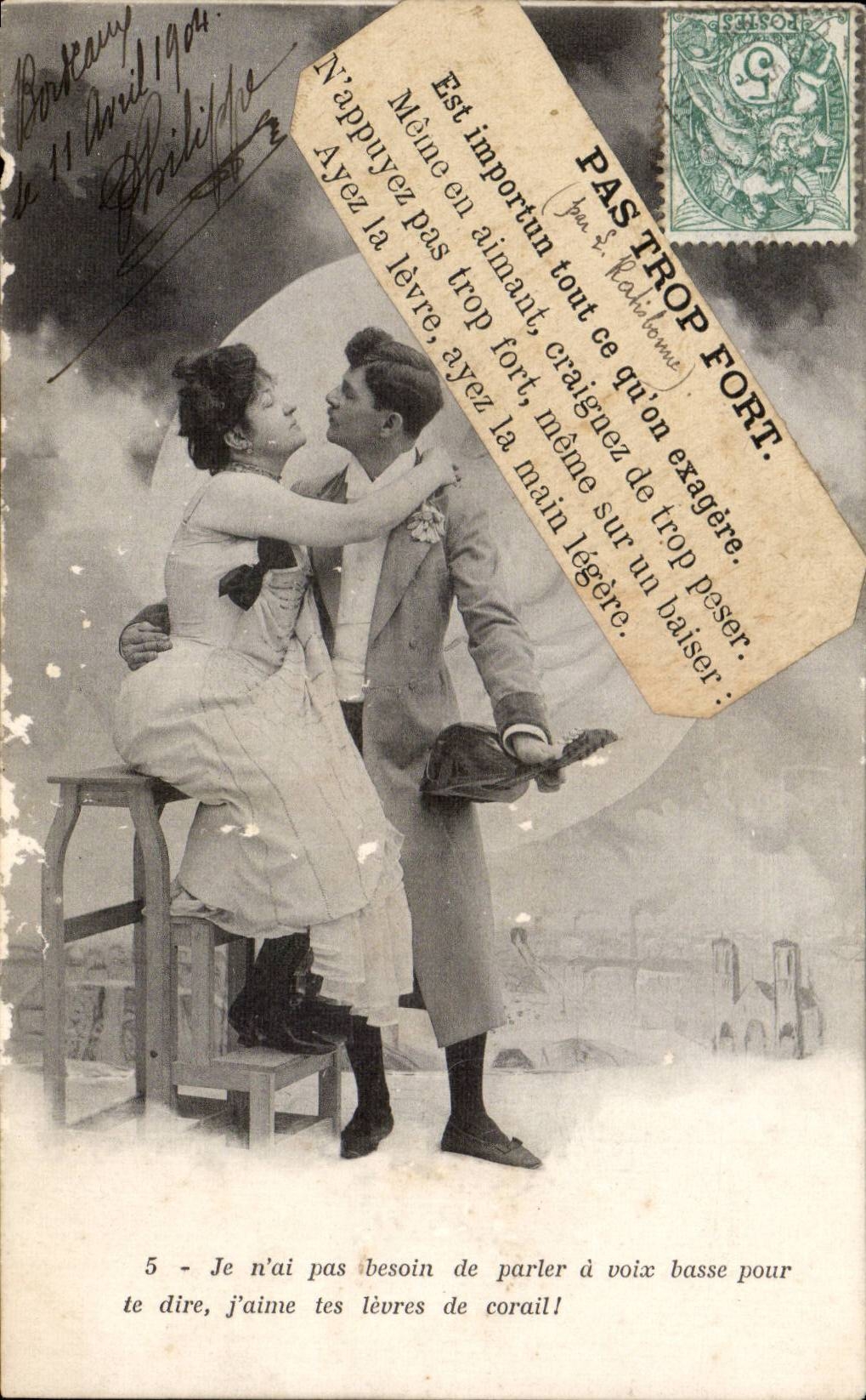 CPA Fantaisie Femme