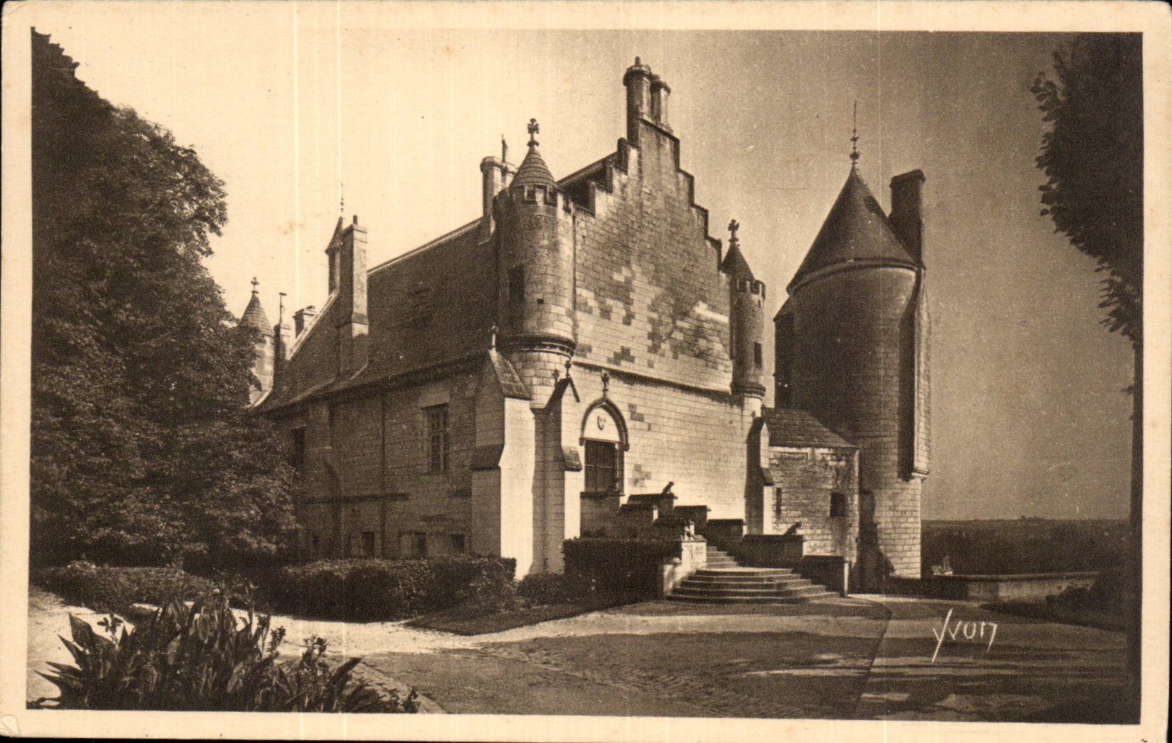 CPA Chateau de Loches Le logis du roi