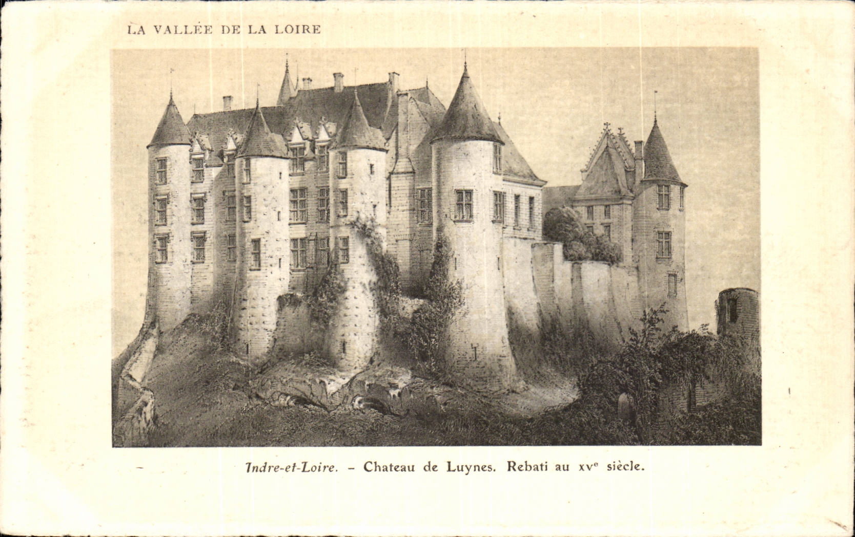 CPA Vallee de la Loire Chateau de Luynes 