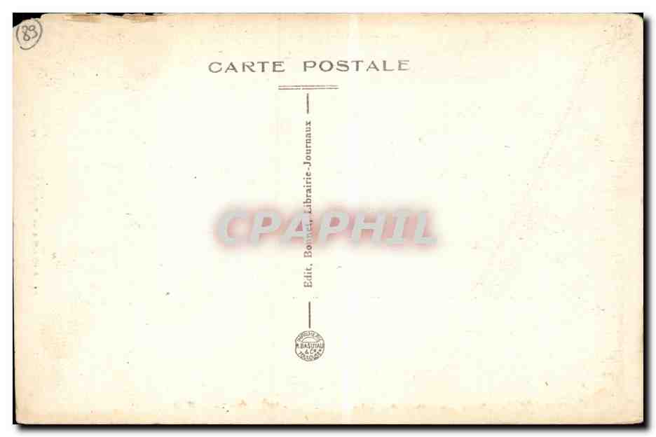 CPA Auxerre Eglise Saint Pierre — Rückseite