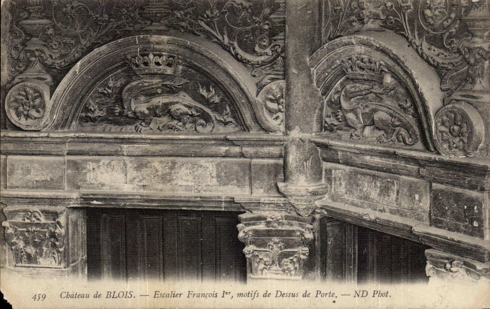 CPA Chateau de Blois Escalier Francois 1er