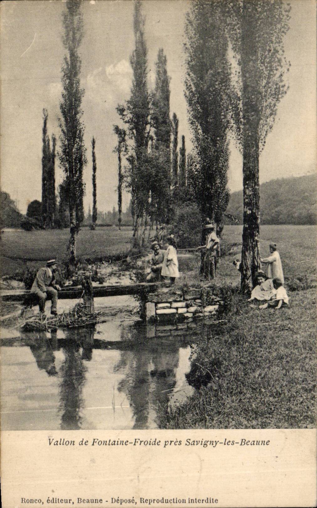 Vallon de Fontaine-Froide près Savigny-les-Beaune — Ronco, éditeur, Beaune