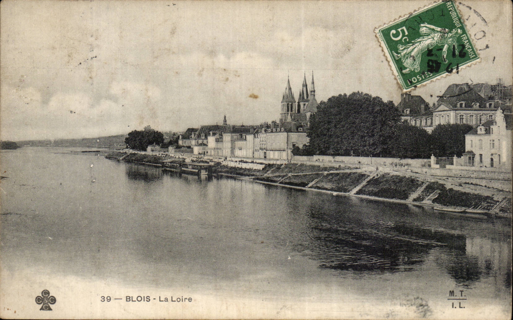 CPA Blois La Loire