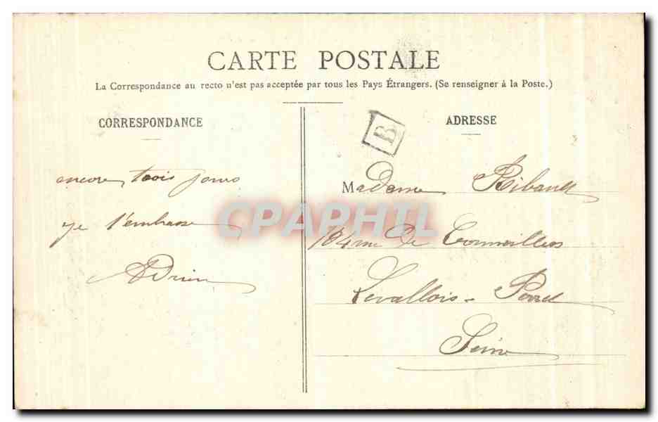 CPA Preuilly sur claise Chateau de malvoisine et ses environs — Rückseite