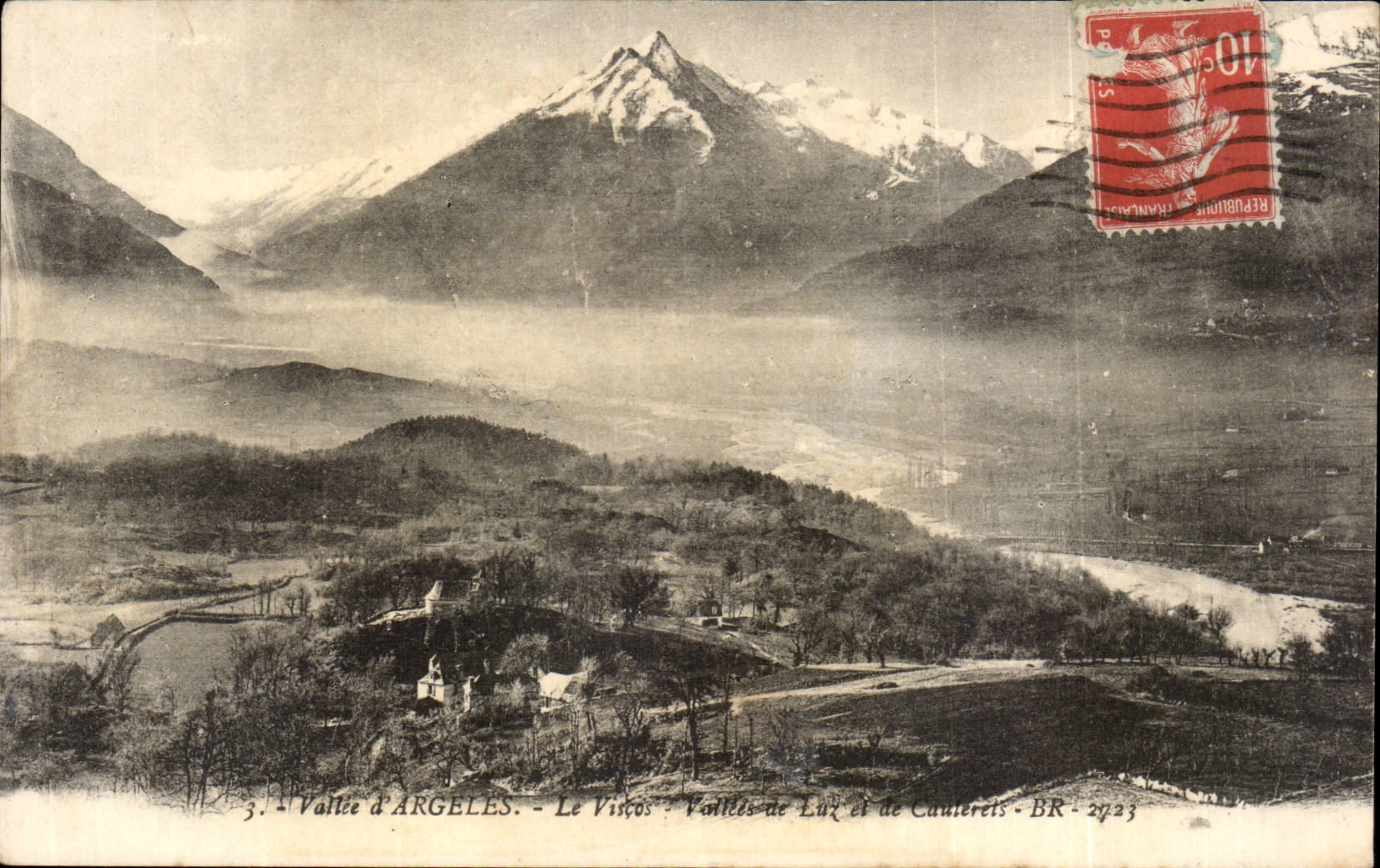 Vallee d'Argeles — Le Viscos — Vallées de Luz et de Cauterets - BR - 2923