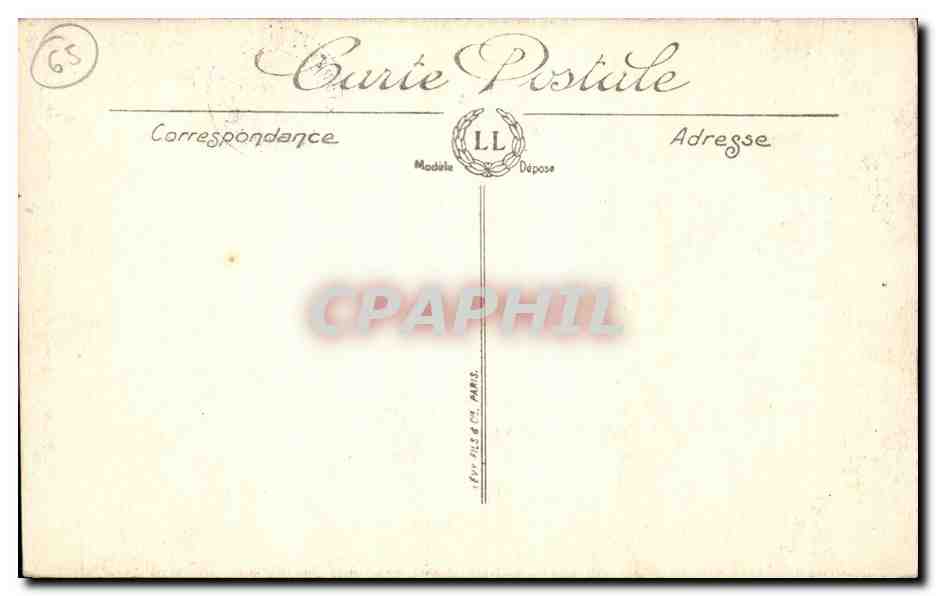 Route et Chemin de fer de Pierrefilte à Cauterets — Le Limacon — LL — Rückseite