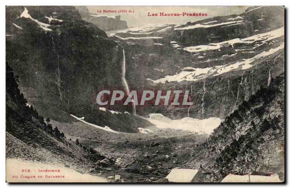CPA Interieur du cirque de Gavarnie