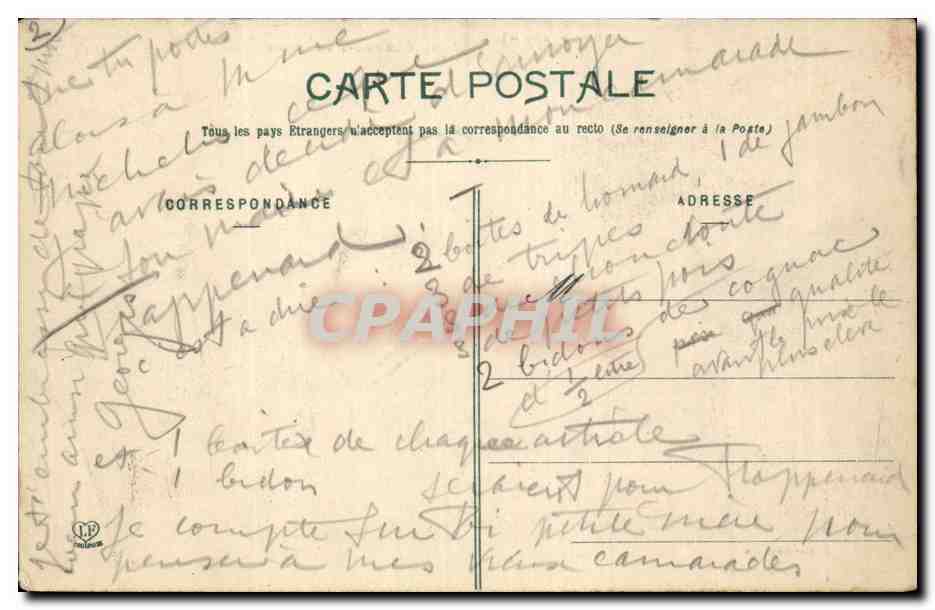 CPA Interieur du cirque de Gavarnie — Verso