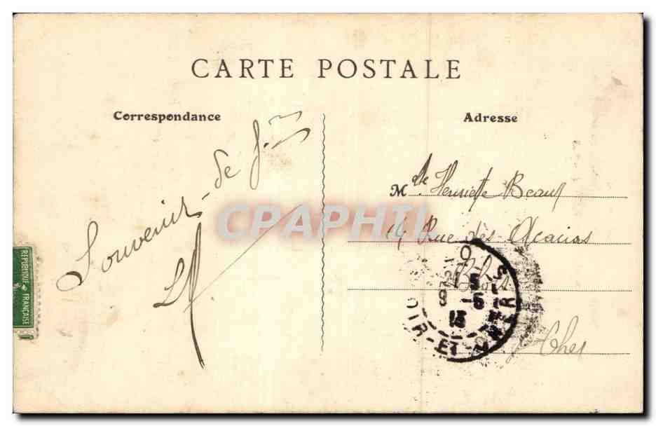 CPA Musee d'Orleans Entree victorieuse de Jeanne d'arc a Orleans par Scherrer — Verso