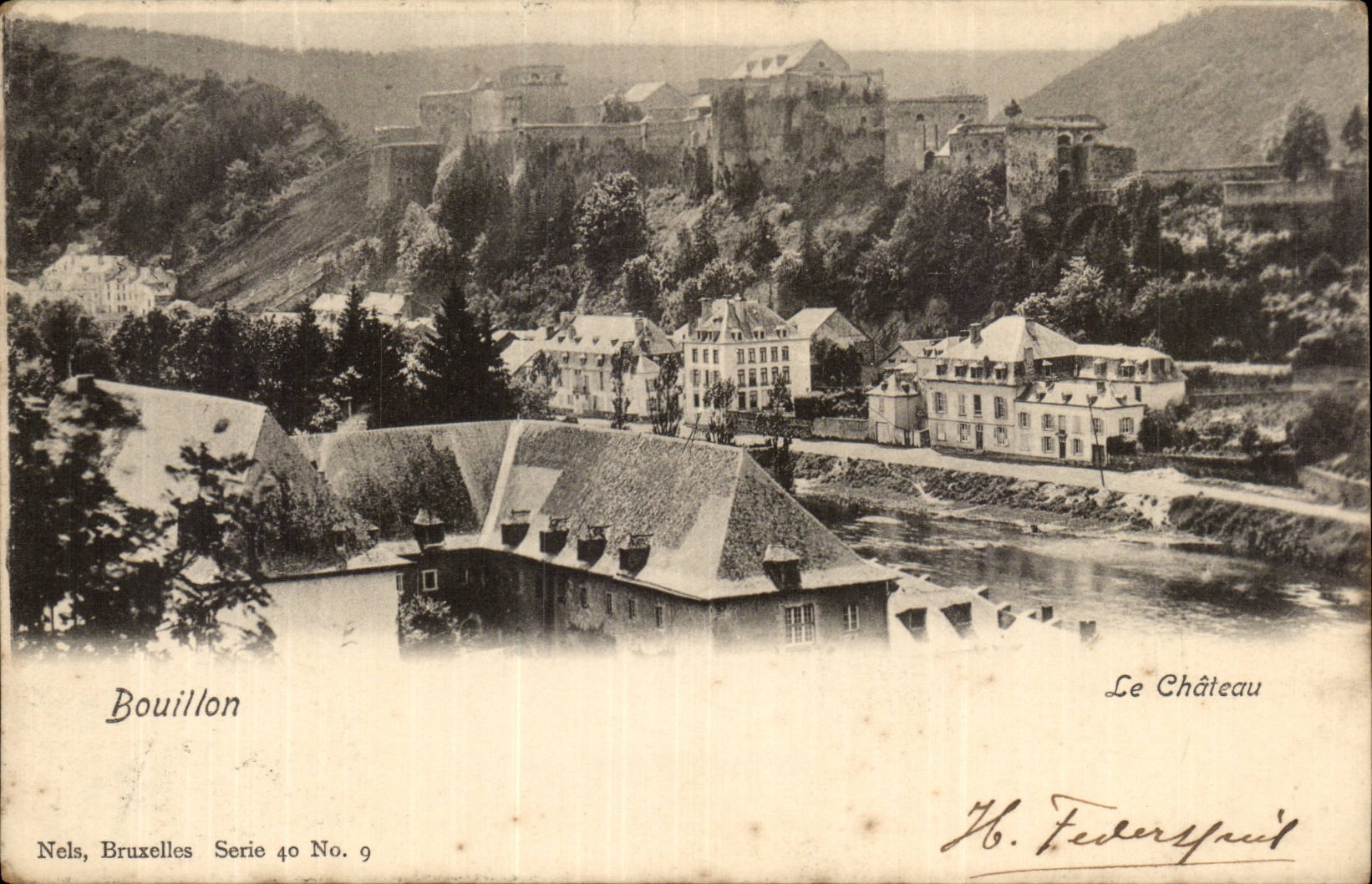 CPA Belgique Belgie Bouillon Le chateau