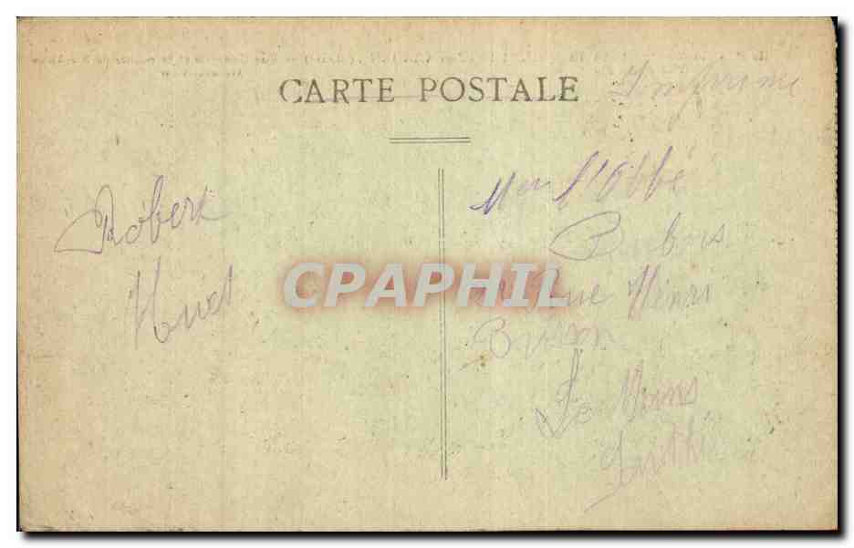 CPA Clermont en Argonne Vue generale et la colline Ste Anne  — Rückseite