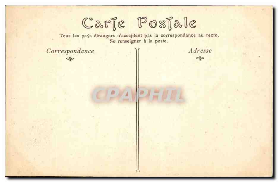 CPA Paris Colonne Vendome — Rückseite