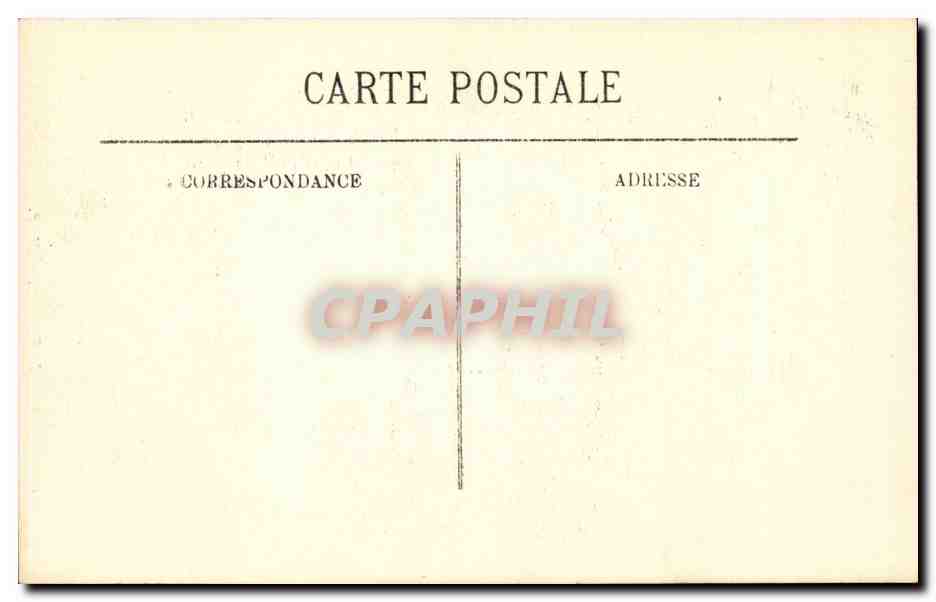 CPA Paris Le Pantheon — Verso