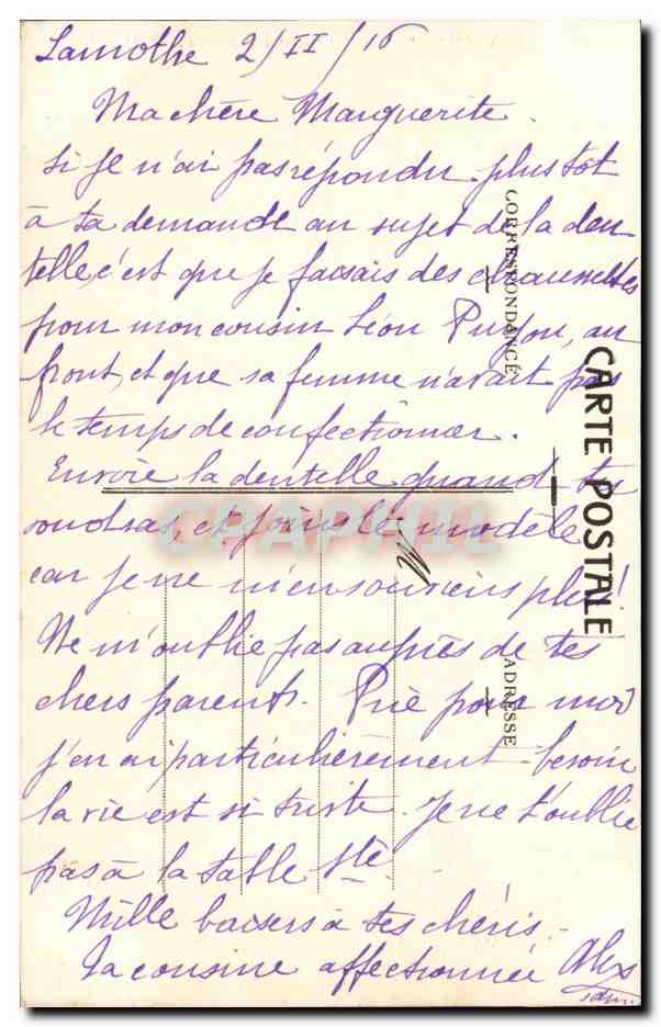 Cauterets (Htes-Pyr.) — Cascade du Cerisey, chute principale — CC. II — Reverso