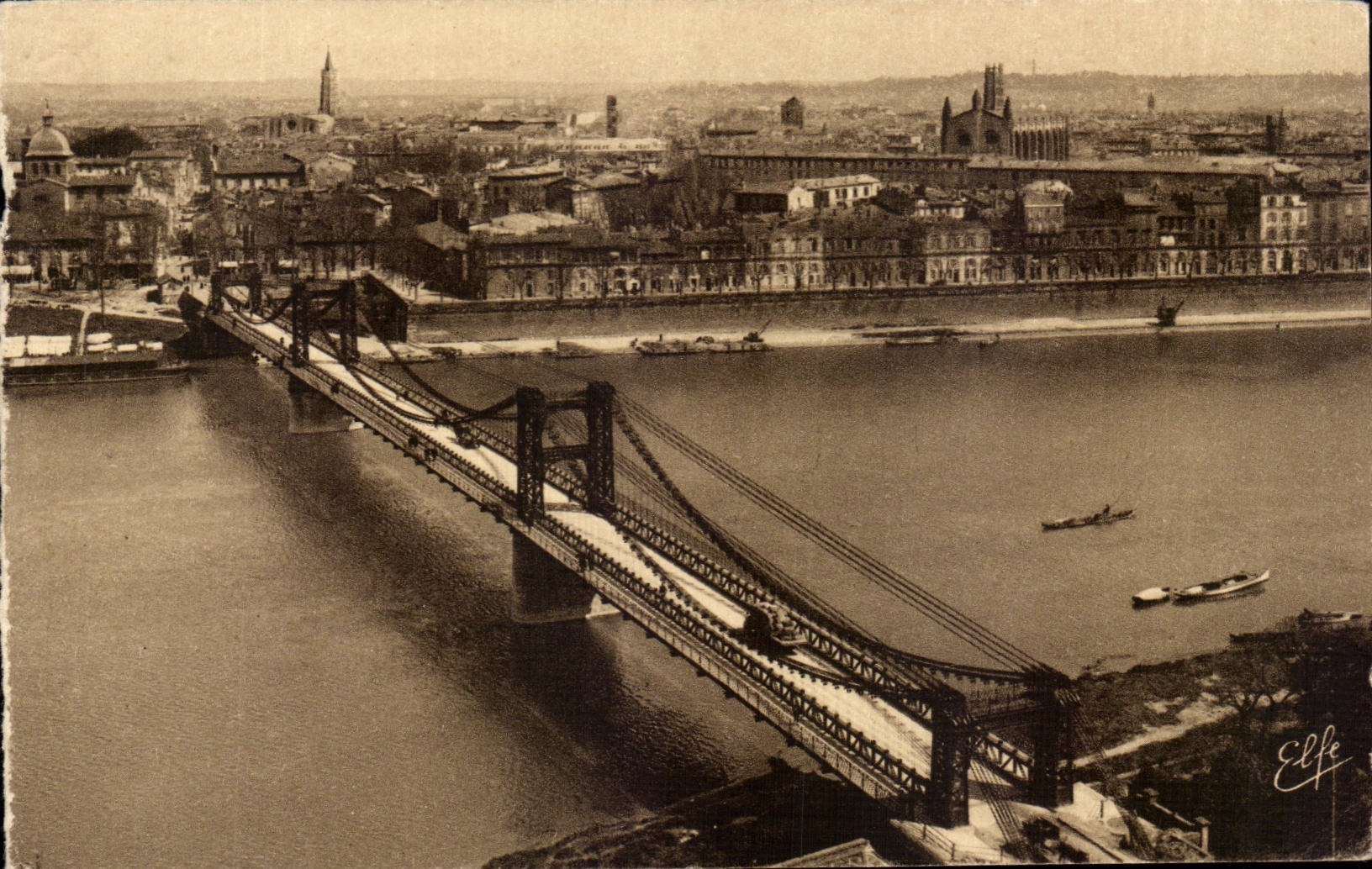 Toulouse — Vue panoramique — Héliogravure Laboissière Frères, Toulouse