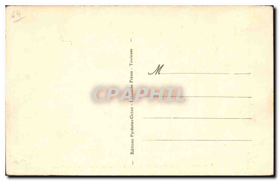 Vallée de la Nive — Route d'Espagne St-Jean-Pied-de-Port à Arnéguay — Éditeur: Toulouse, n° 89 — Reverso