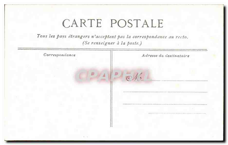 Cherbourg — Der Hafenarm und das Fort du Roule — RVAC — Rückseite
