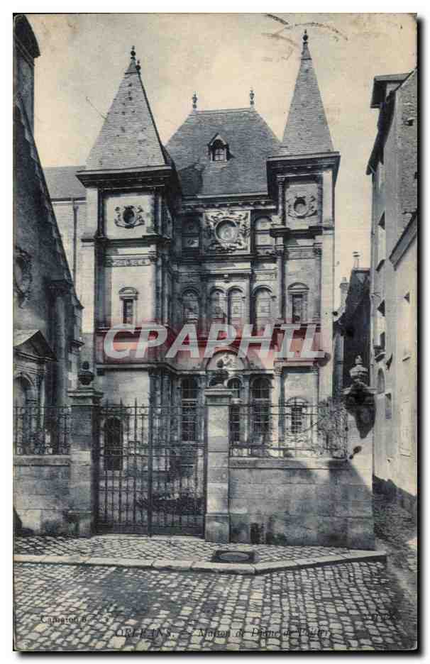 CPA Orleans Maison de Diane de Poitiers