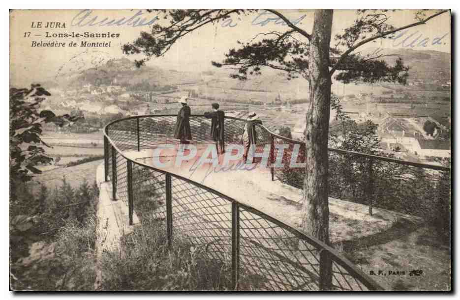Lons-le-Saunier — Belvédère de Montciel — B. F. Paris