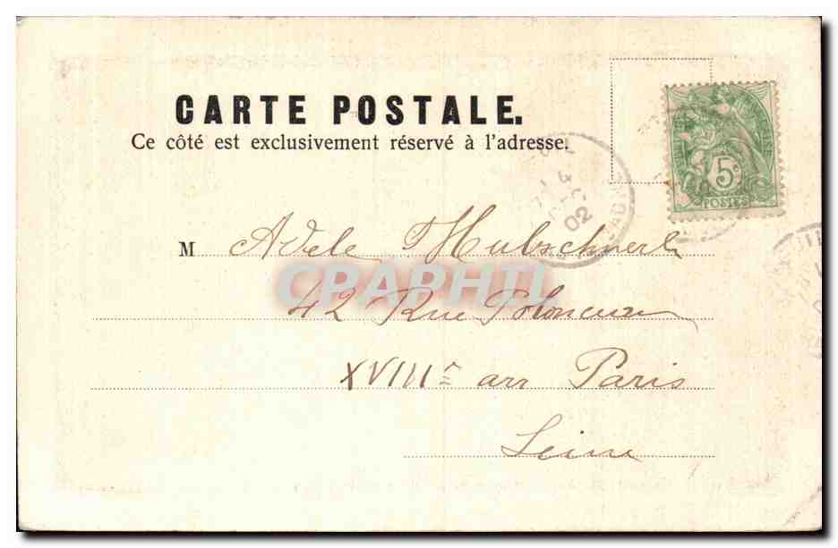 CPA Luxeuil les Bains Porte du chene — Rückseite