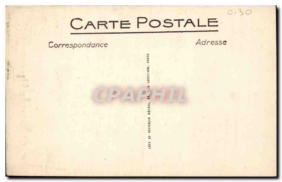 CPA Toulouse L'hotel de Bernuy — Verso