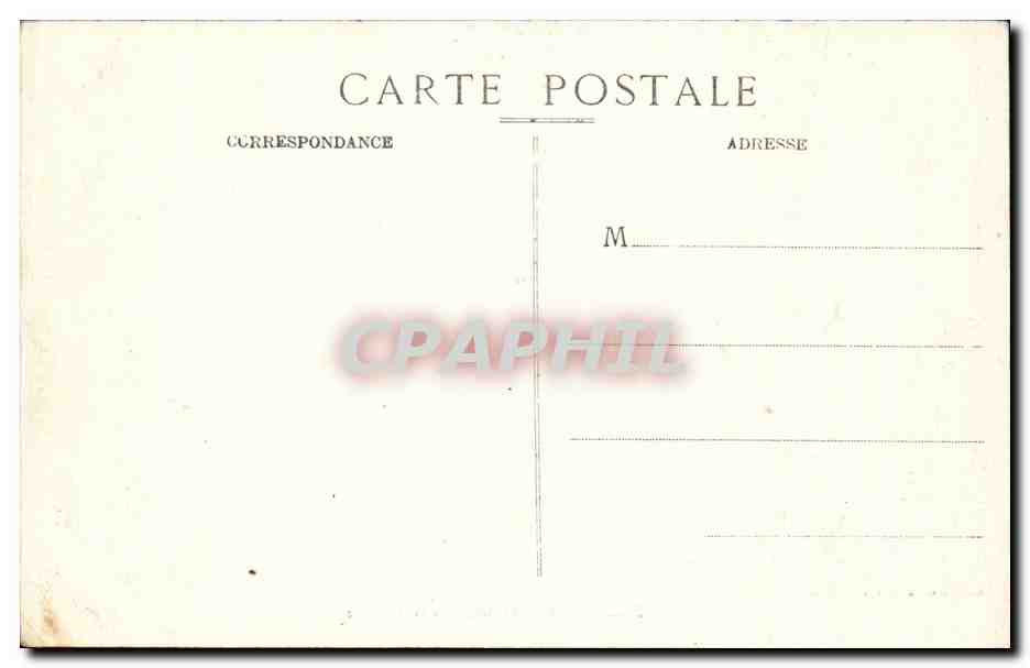 CPA Toulouse Portique de la Dalbade — Rückseite